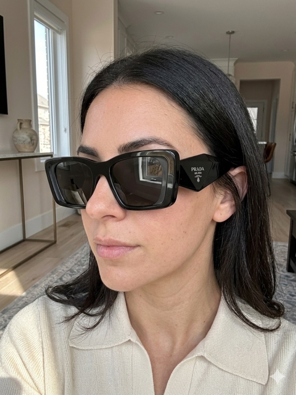 Prada Symbole Butterfly Women's Sunglasses - New in Box - Picture 3 of 9